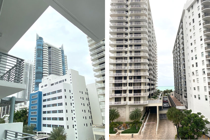 high-rise views from Miami Beach