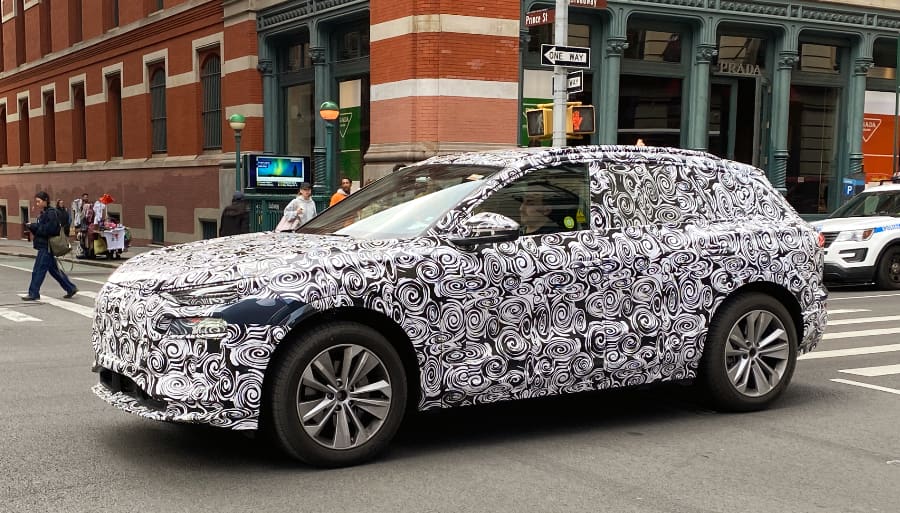 car with custom paint swirls known as Dazzle Camouflage