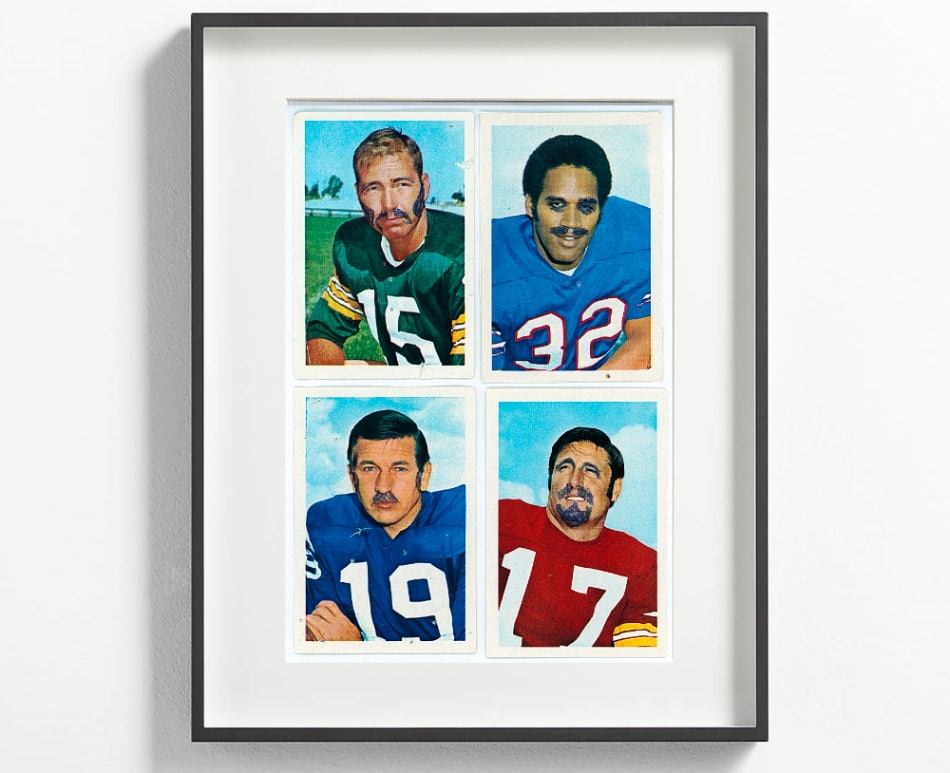 Bart Starr, OJ Simpson, Johnny Unitas and Billy Kilmer