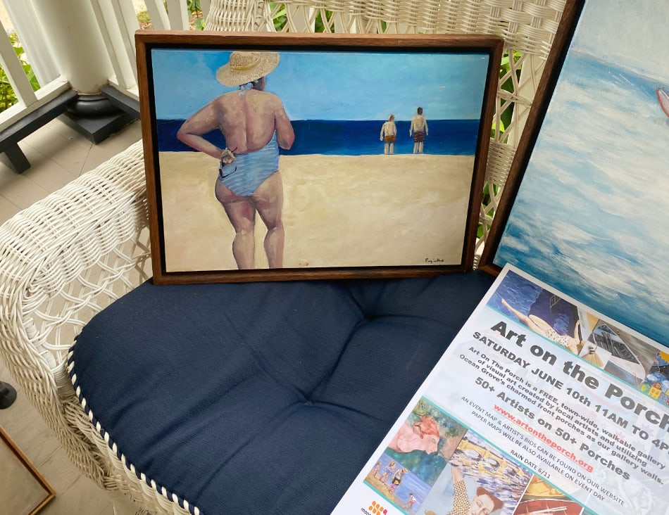 Art on the Porch, Ocean Grove artists, 2023 edition