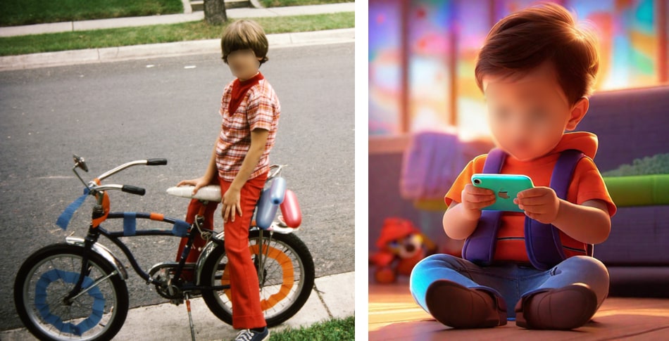 1970s vs now