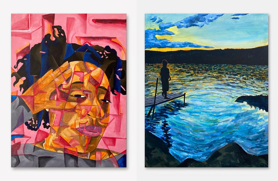 paintings by artist Mark McKinney