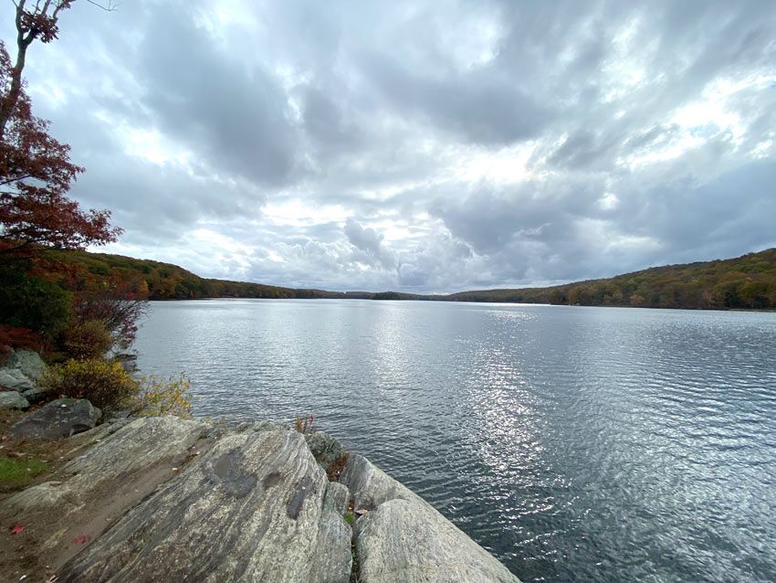 View of Lake Tiorati in Harriman State Park