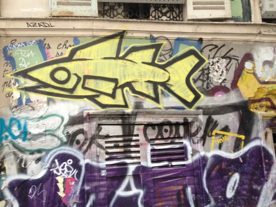Graffiti in Paris