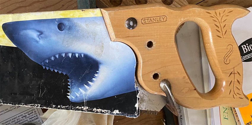 shark with handle
