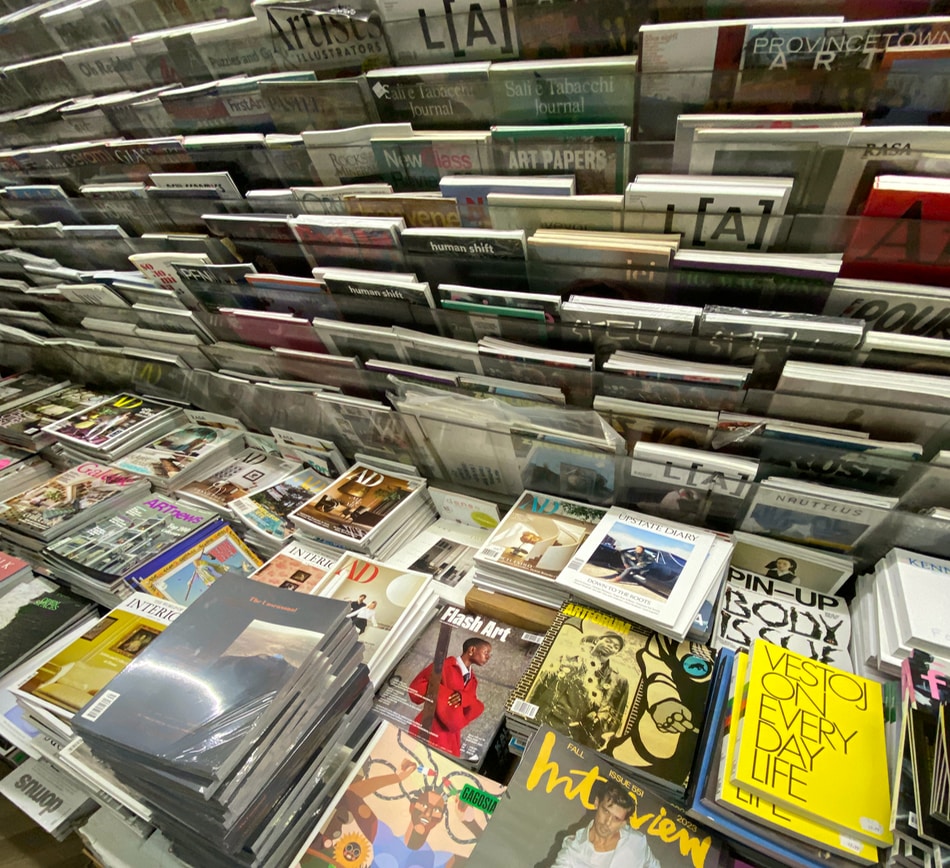 Inside Casa Magazines in NYC