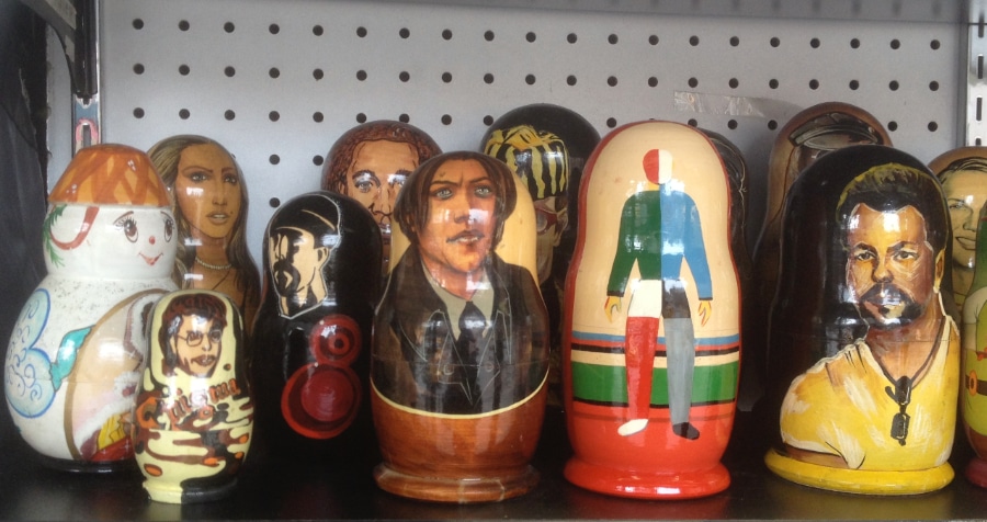 Russian Nesting Dolls seen in NYC
