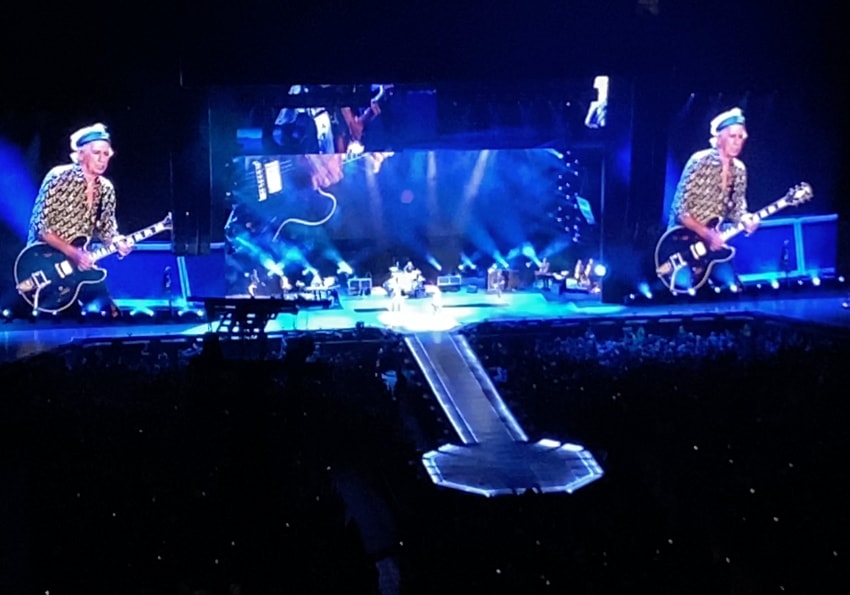 Keith Richards and The Rolling Stones in concert 2024