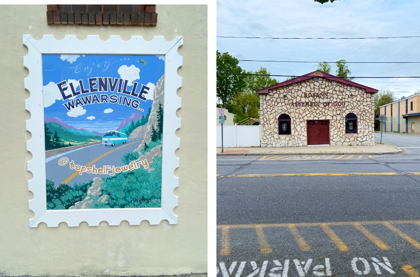 Ellenville, NY in the Catskills