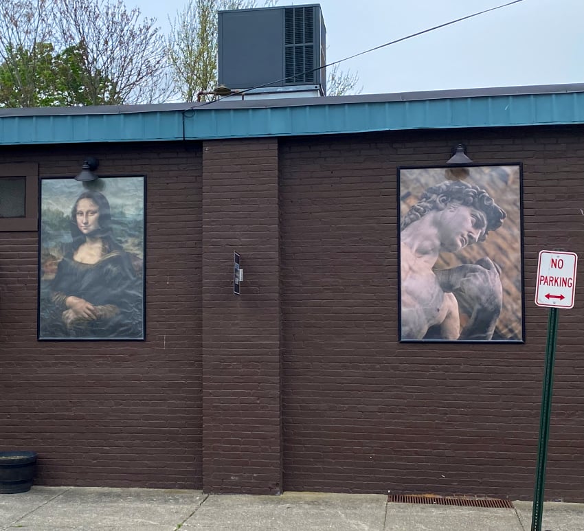 Mona Lisa and Michelangelo’s David in Ellenville NY