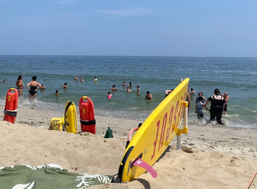 Ocean Grove Beach on the Jersey Shore