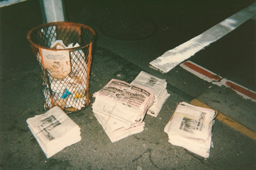 New York City street photography from the 1990s