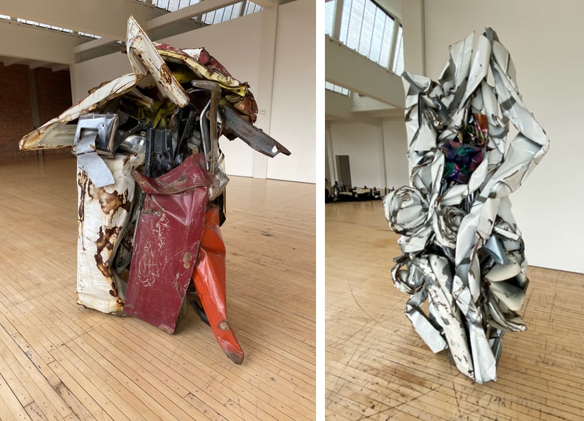 John Chamberlain sculpture