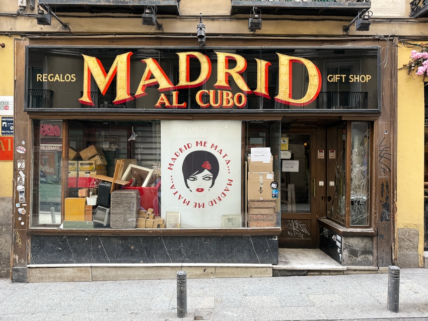 Madrid Al Cubo store in Madrid, Spain