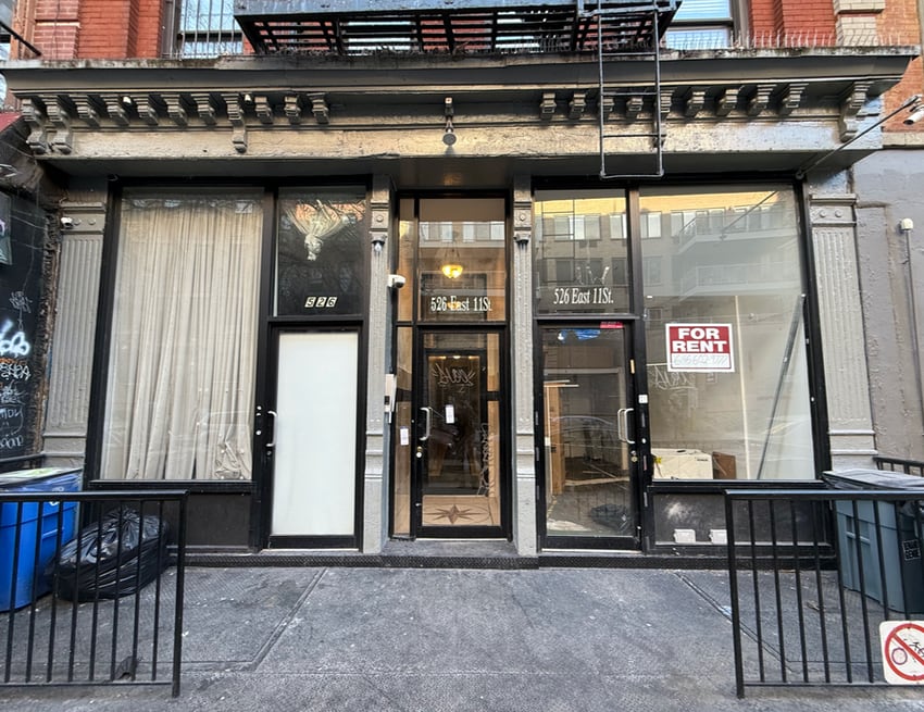 526 East 11th Street in the East Village of NYC