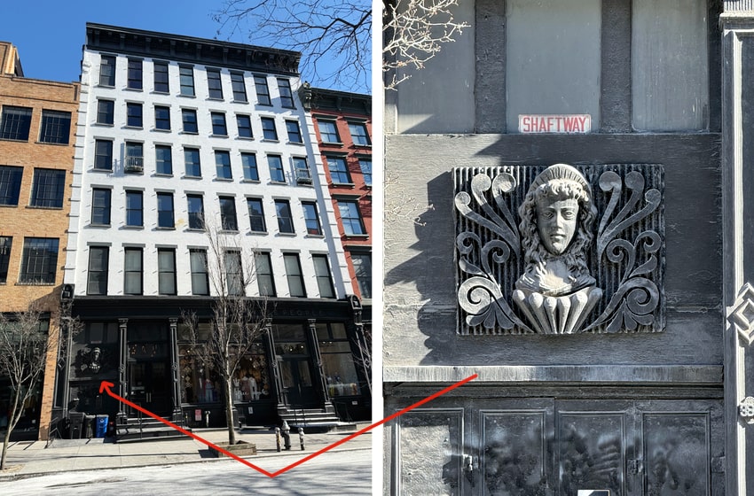 the exterior of the former OK Harris Gallery in SoHo