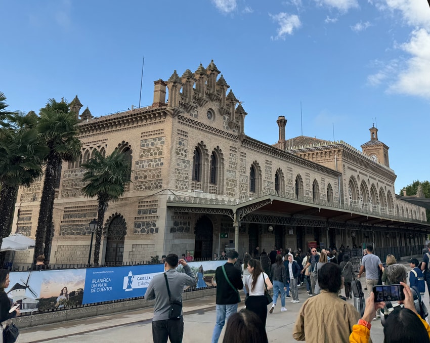 Toledo Railway Station in Spain