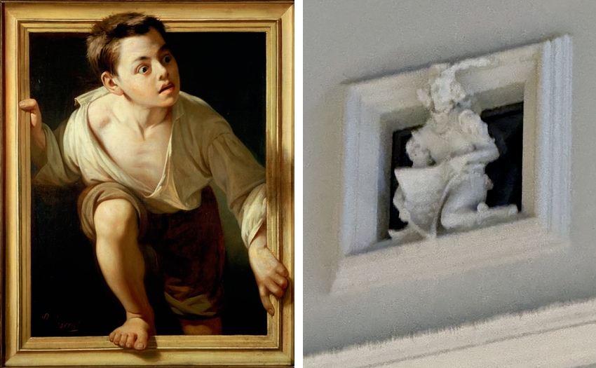 Pere Borrell del Caso painting