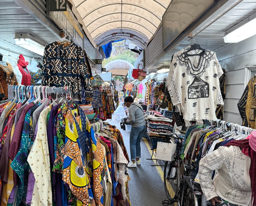 African Market at 116th Street in Harlem
