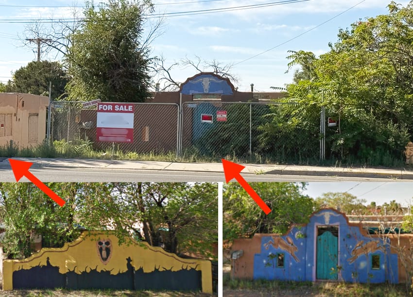lost murals in Santa Fe, New Mexico