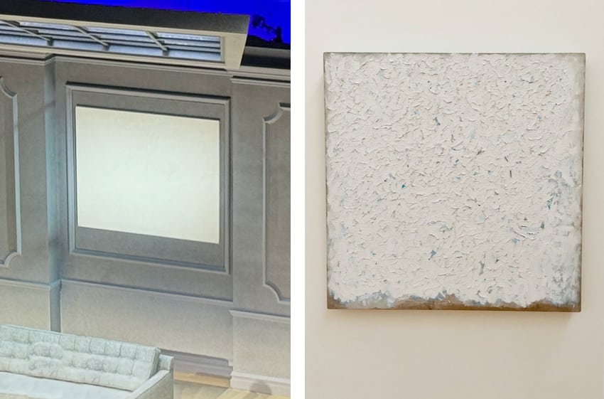 all white paintings