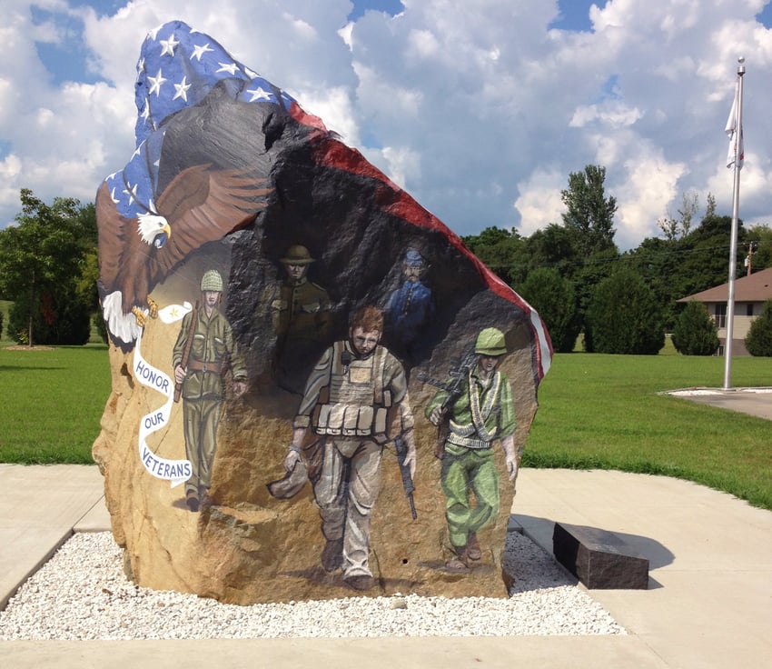 Tama County Freedom Rock in Iowa