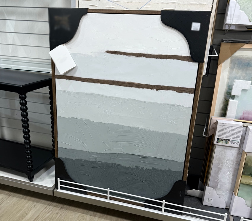 bad art at a home goods store