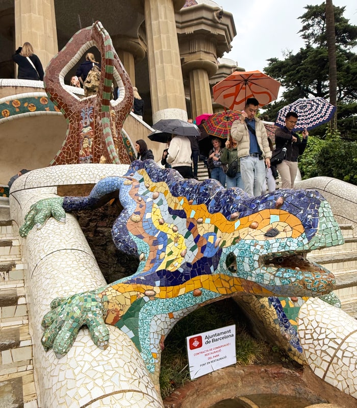 Arts Blog at McKinney Arts, Gaudi sculpture in Barcelona