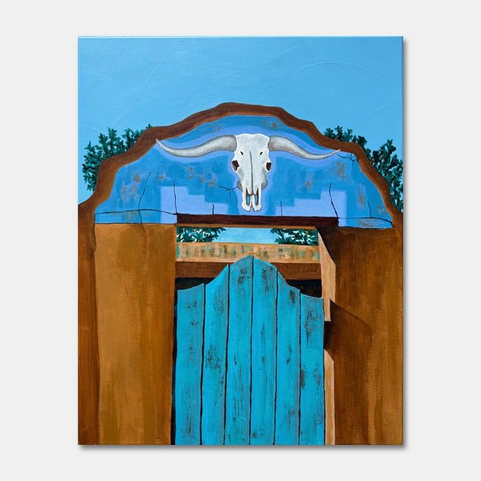 acrylic on canvas painting by artist Mark McKinney 